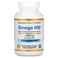 California Gold Nutrition, омега 800, рыбий жир, в форме триглицеридов, 90(30) капсул из рыбьего желатина CGN-01266 - фото 4860