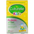 Culturelle, Kids, пробиотик + клетчатка, для нормальной работы кишечника, для детей от 1 года, 24 порционных пакетика CTL-40037 - фото 5706